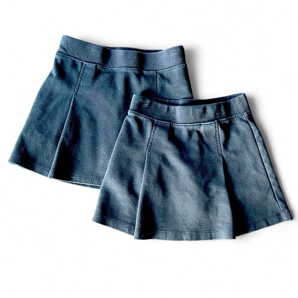 Kids Black Uniform Skort Bundle